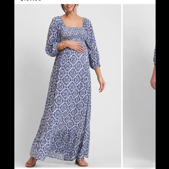 Seraphine maternity maxi dress size 4 - Picture 9 of 9